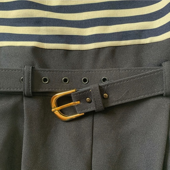 Vintage 90s Navy & White Jumpsuit - Picture 5 of 8